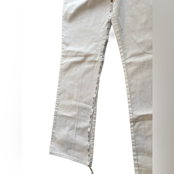 Cabi White Bootcut Jeans Size 8 Stretch Denim - Picture 6 of 7